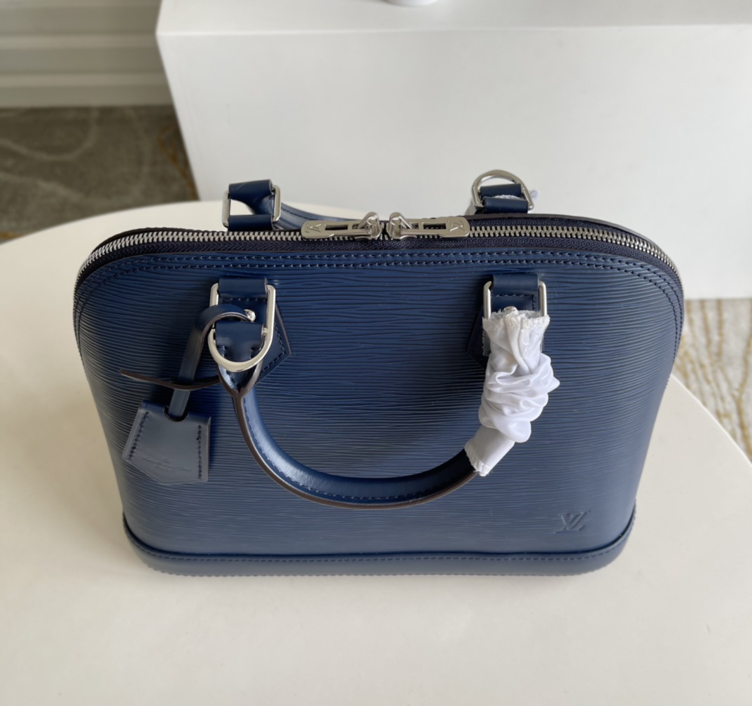 Top original M40862 Blue ALMA small handbag