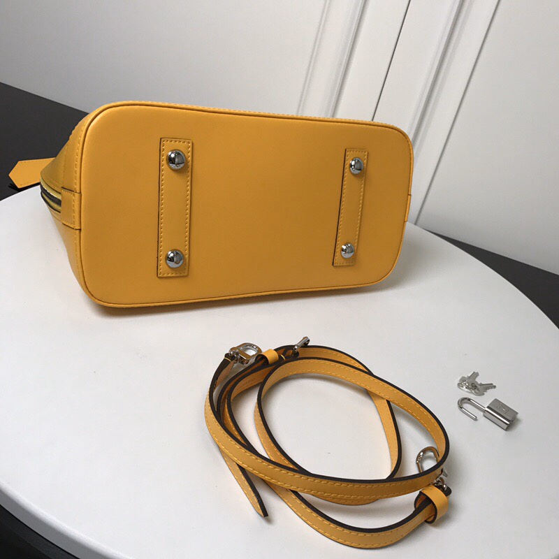 ALMA handbag yellow top original order