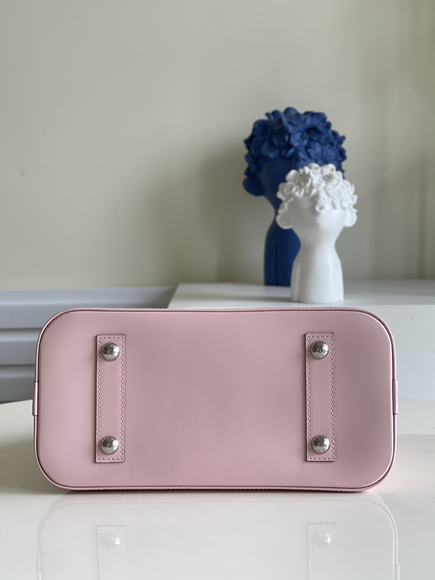 Top original M40862 pink ALMA small handbag rep