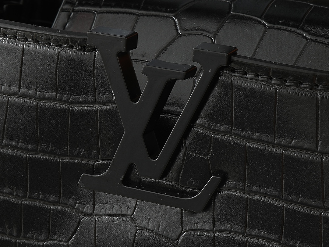 L0vis Vvtt0n Capucines Crocodile Pattern Mini Bag reps