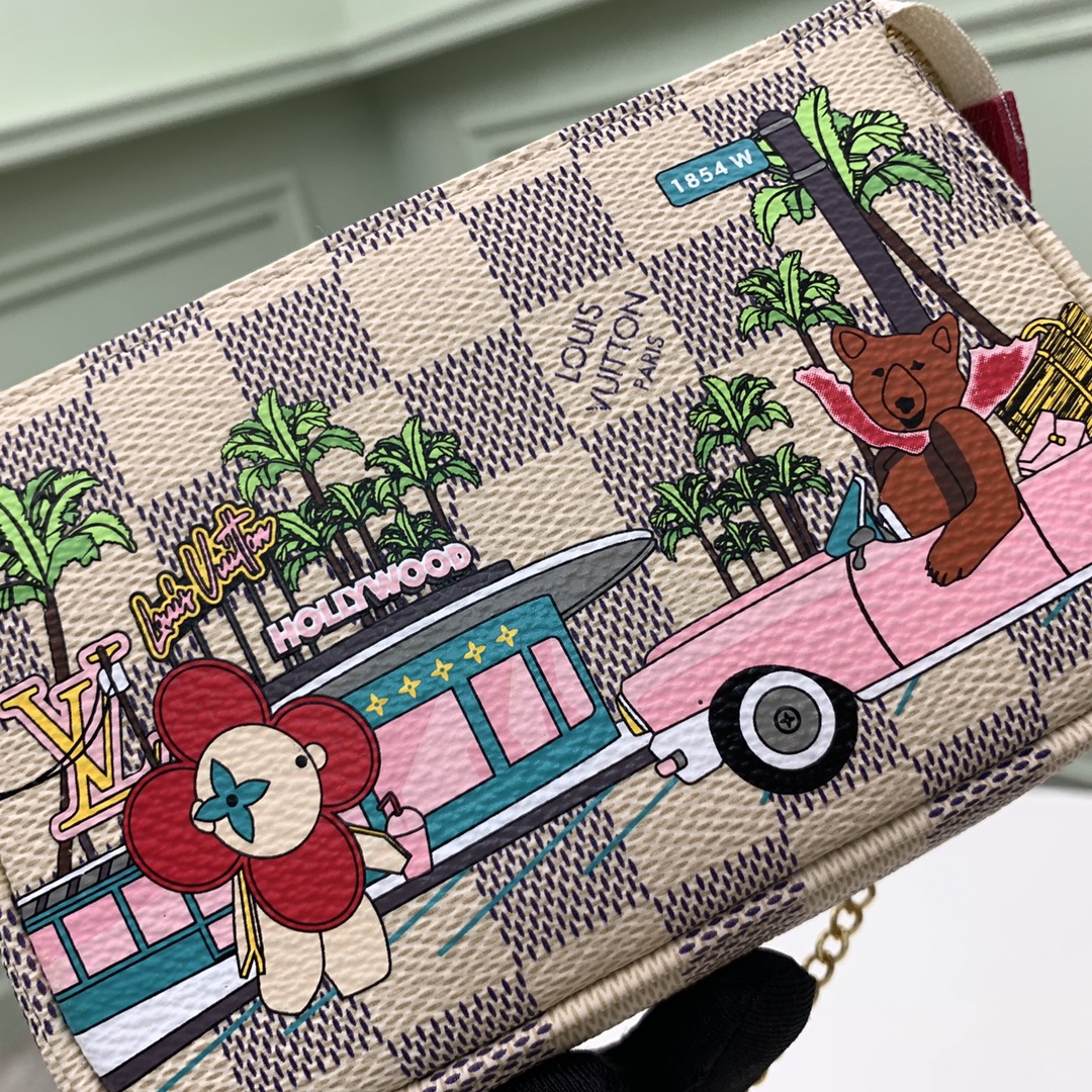 L0vis Vvtt0n Damier Azur