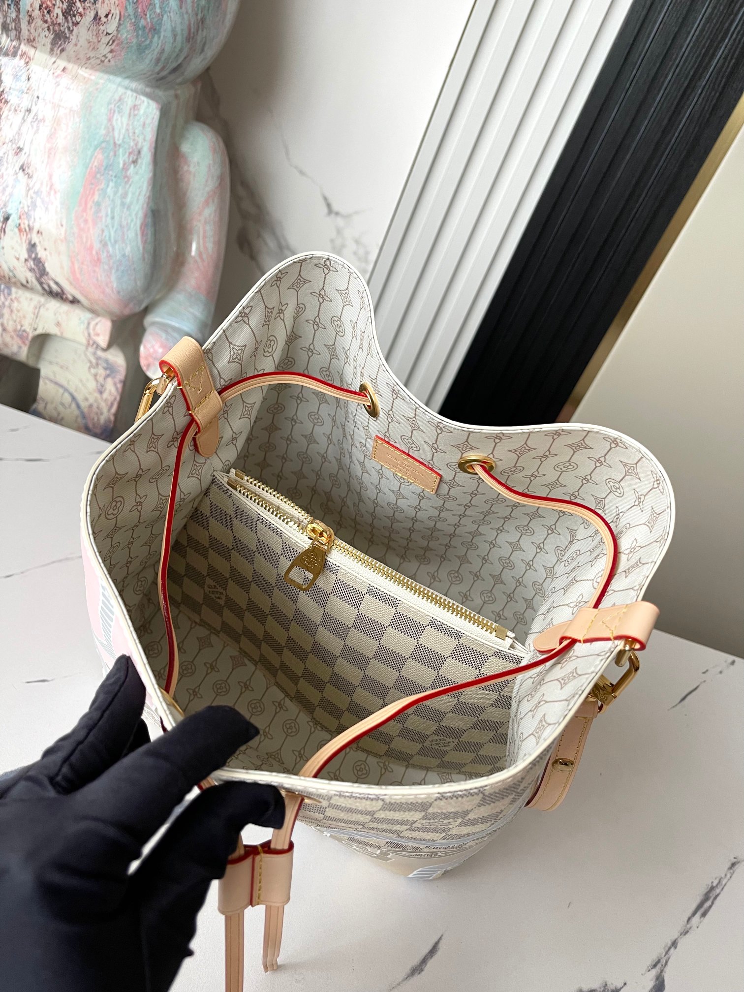 L0vis Vvtt0n Damier Azur