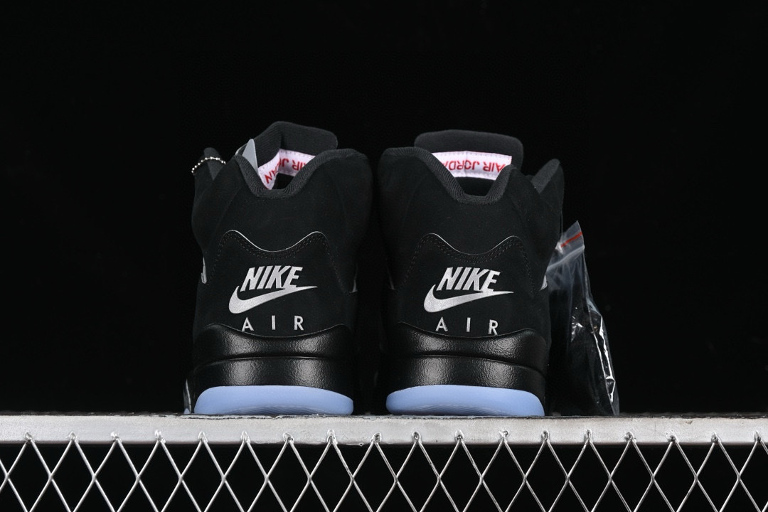 Air Jordan 5 Black "Metallic Reimagined"