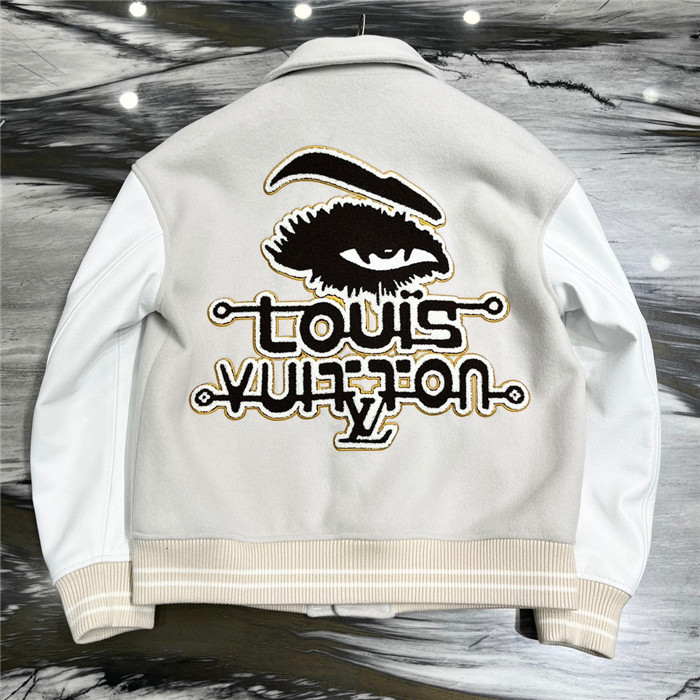 2023fw LV Real Leather Jacket Top Version