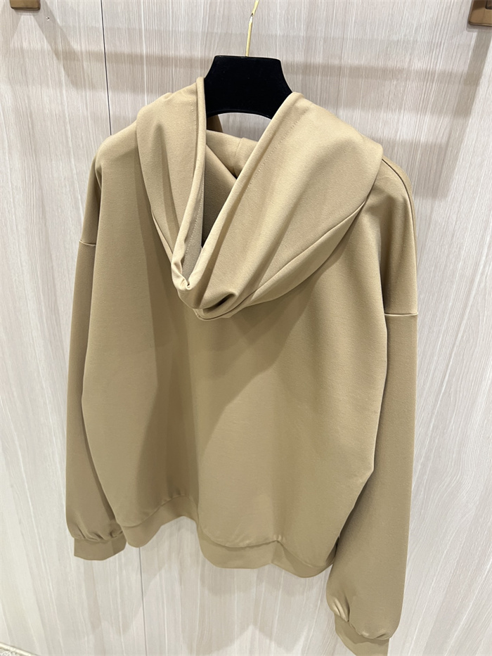 2024fw LV Zipper Hoodie Top Version