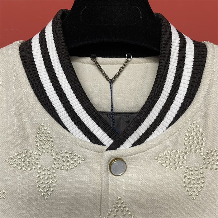 2024fw LV Real Leather Jacket Top Version