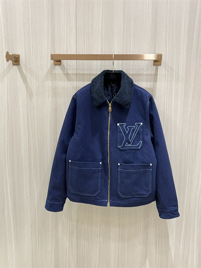 2024fw LV Cotton Jacket Top Version