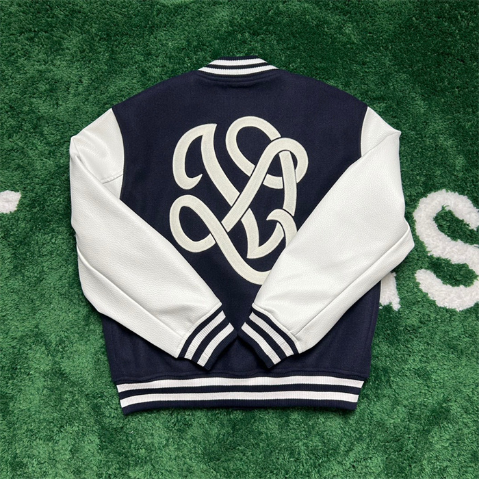 2024fw LV Leather Jacket Top Version