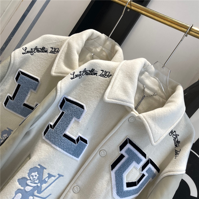 LV Real Leather Jacket Top Version