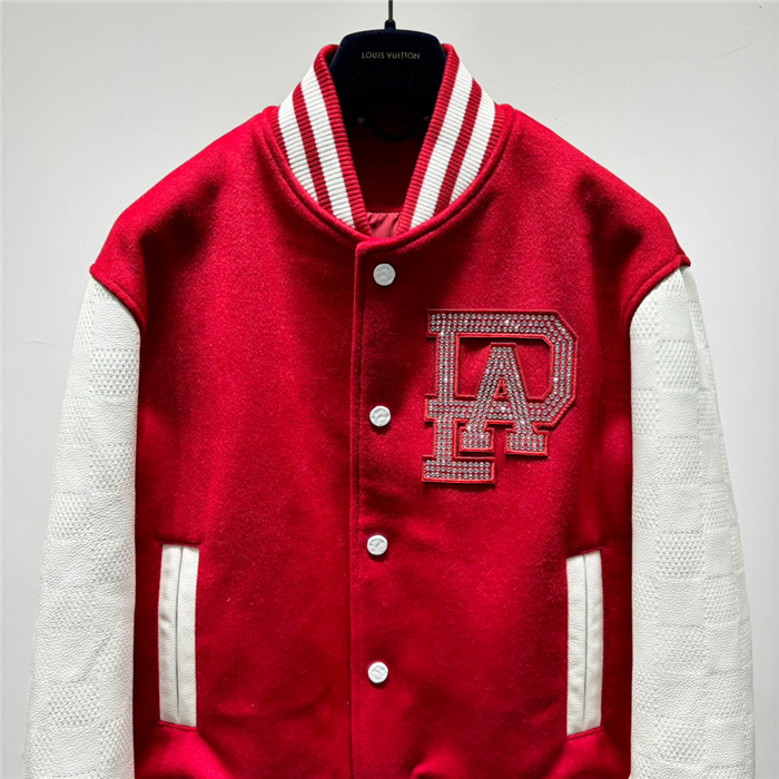 2023fw LV Real Leather Jacket Top Version