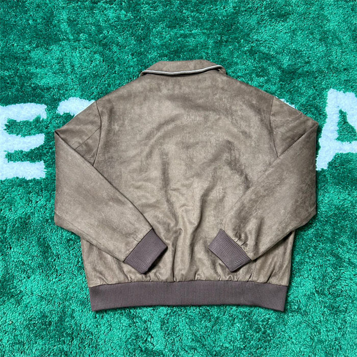 2024fw LV Leather Jacket Top Version