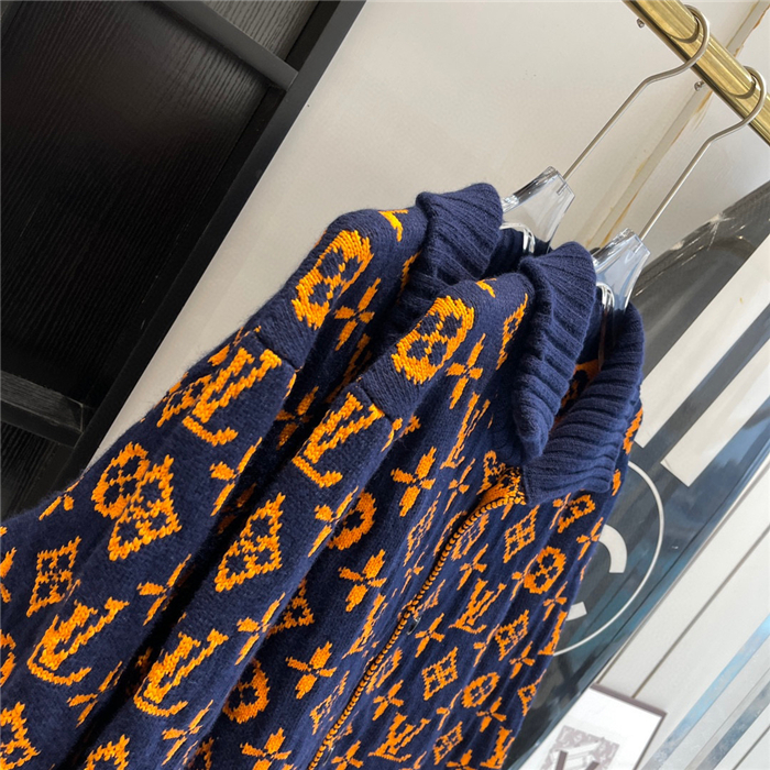 2023fw LV Sweater Jacket Top Version