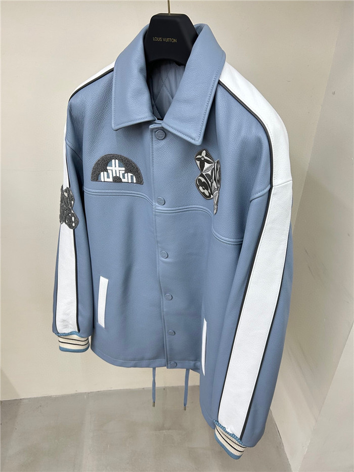 2023SS LV Real Leather Jacket Top Version