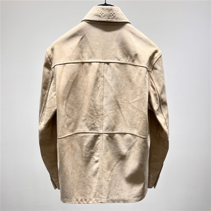 2023fw LV Real Leather Jacket Top Version