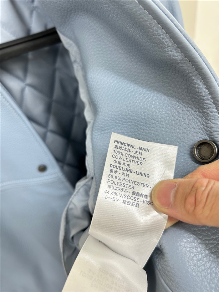 2023SS LV Real Leather Jacket Top Version