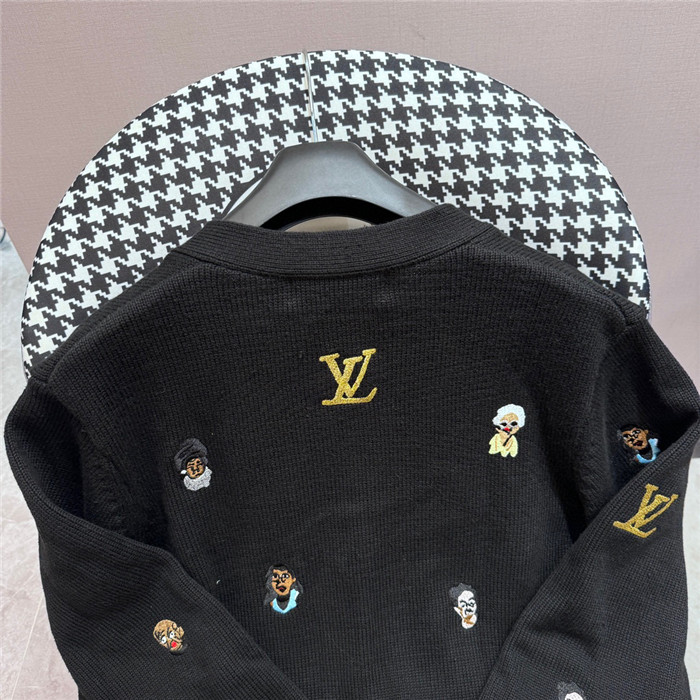 2024ss LV Cardigan Sweater Top Version