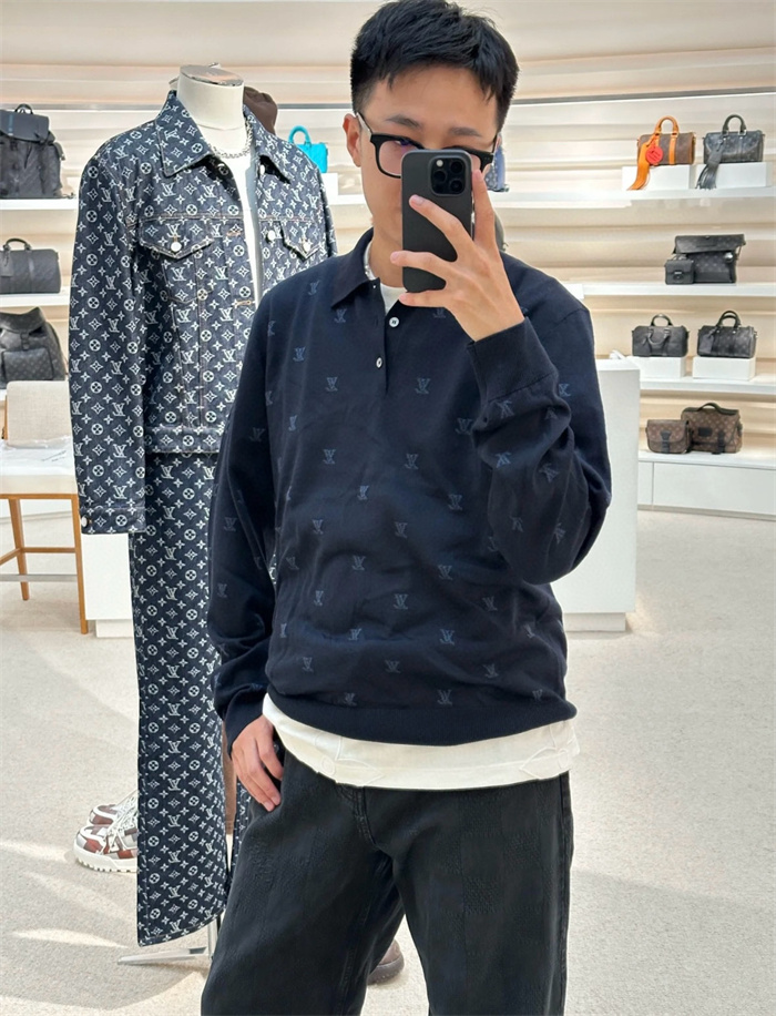 2024fw LV Sweater Top Version
