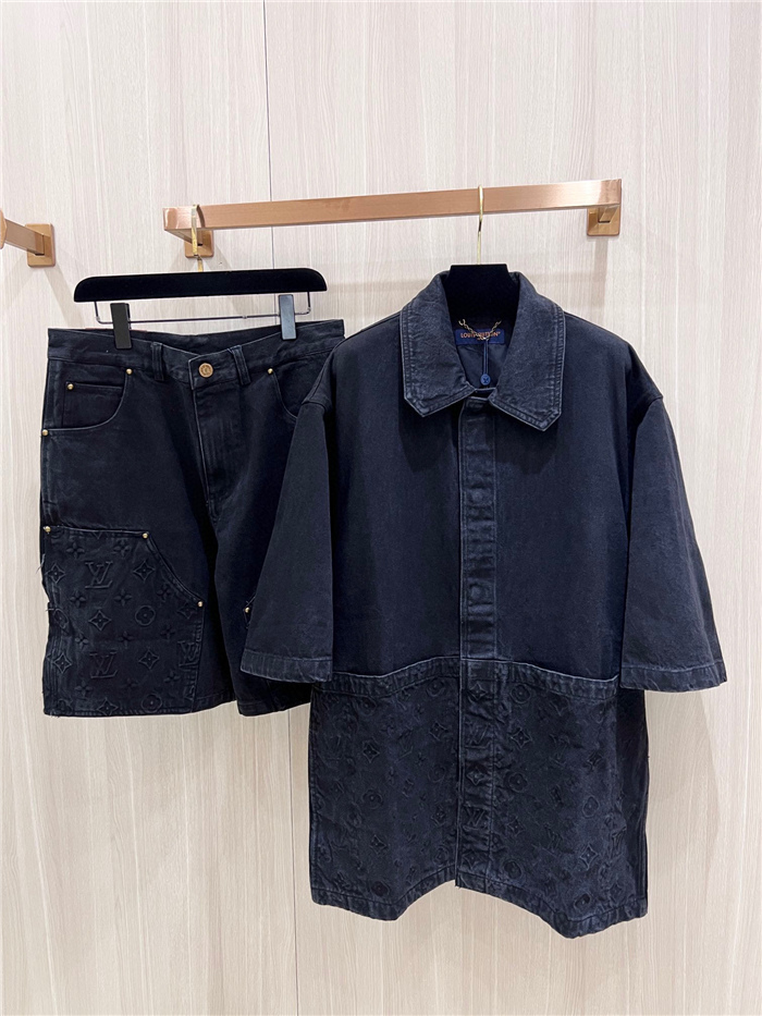 2024SS LV ShirtShorts Top Version