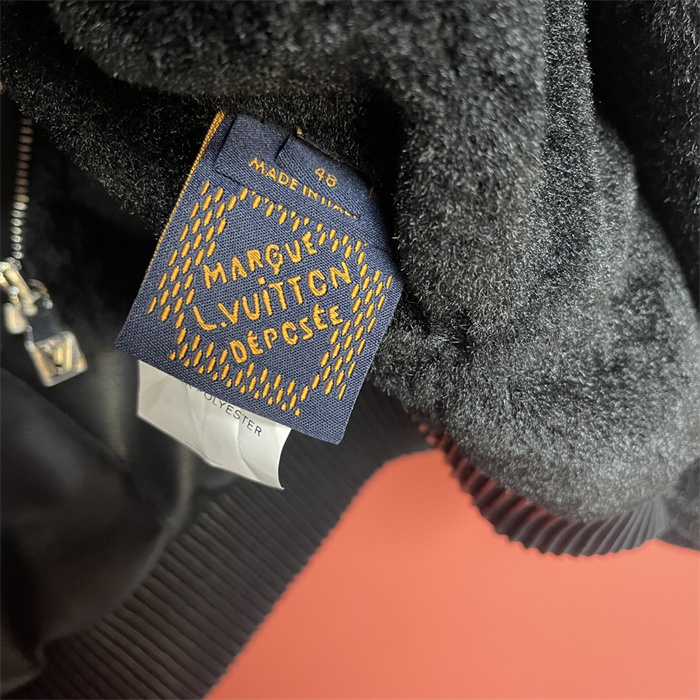 2024fw LV Real Leather Jacket Top Version