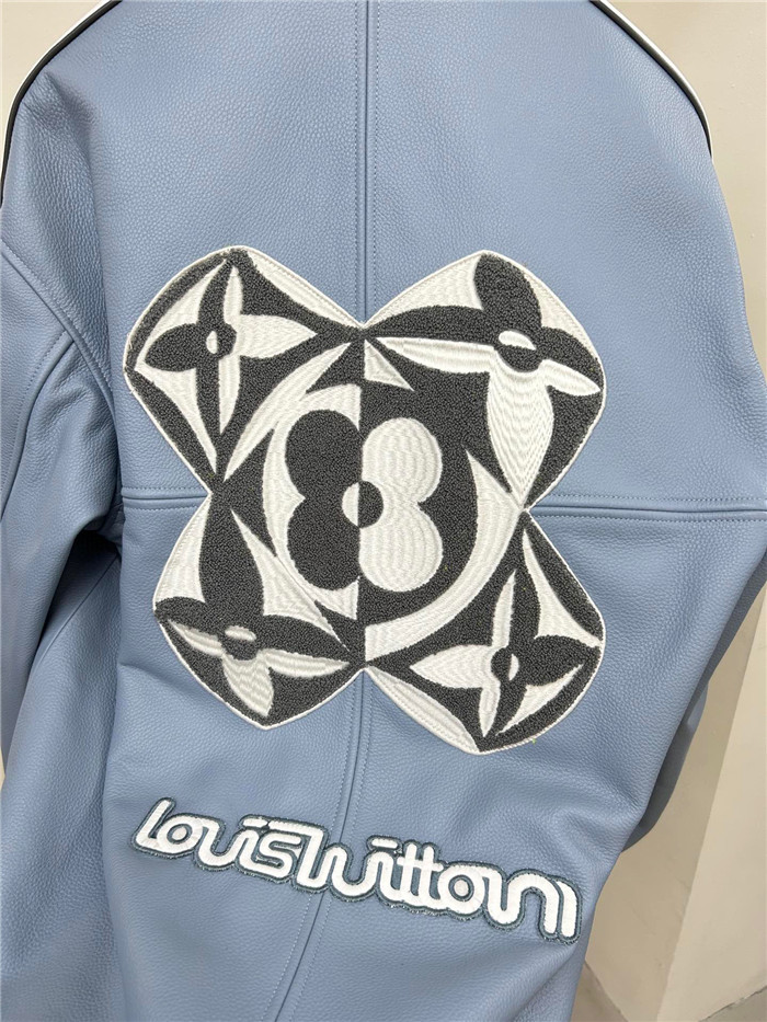 2023SS LV Real Leather Jacket Top Version