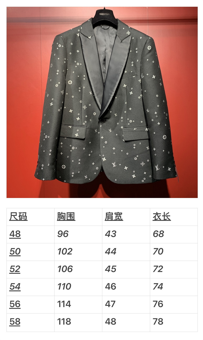 2024fw LV Suit Top Version