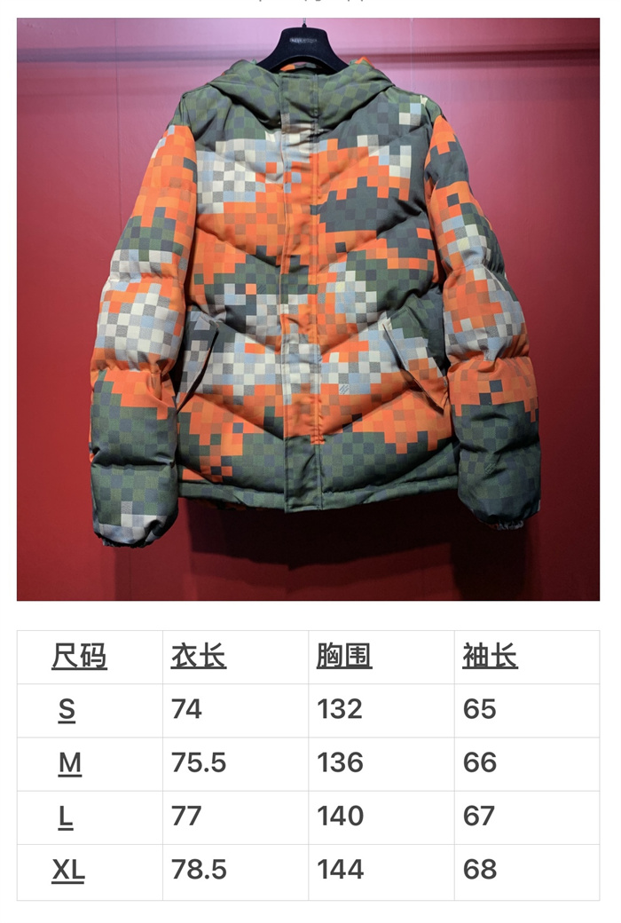 2024fw LV Down Jacket Top Version