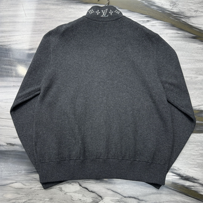 2024fw LV Zipper Sweater Top Version