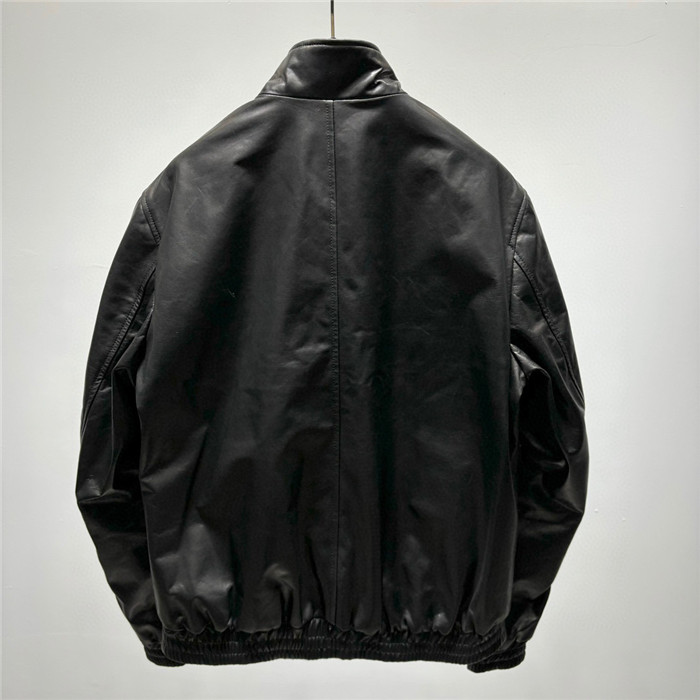 2023fw LV Real Leather Jacket Top Version