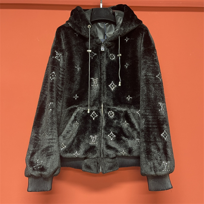 2024fw LV Real Leather Jacket Top Version