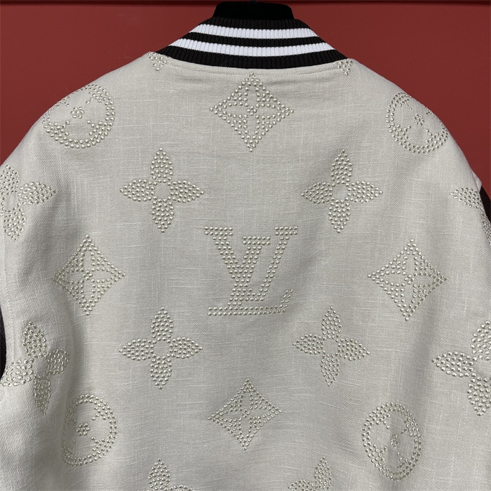 2024fw LV Real Leather Jacket Top Version