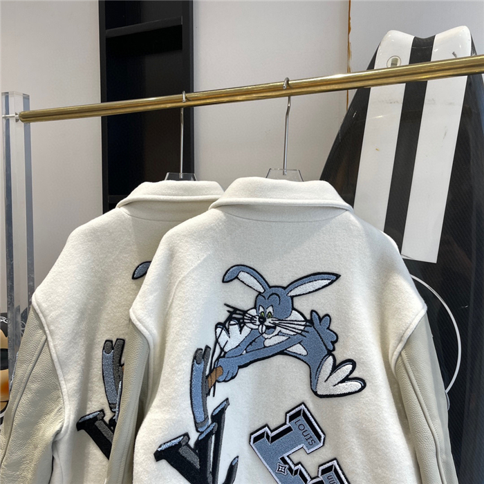 LV Real Leather Jacket Top Version