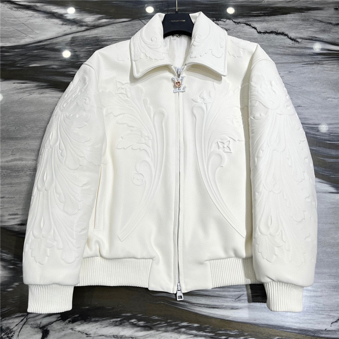 2023fw LV Real Leather Jacket Top Version