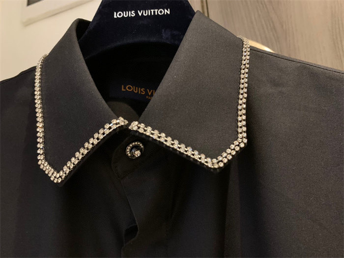 2024fw LV Real Silk Shirt Top Version
