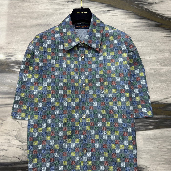 2025SS LV JShirtShorts Top Version