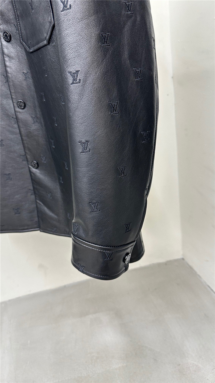 2024SS LV Leather Jacket Top Version