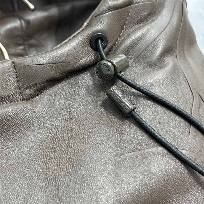 2024fw LV Real Leather Jacket Top Version
