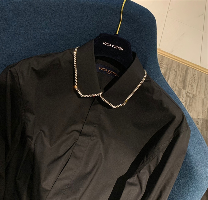 2024fw LV Silk Shirt Top Version