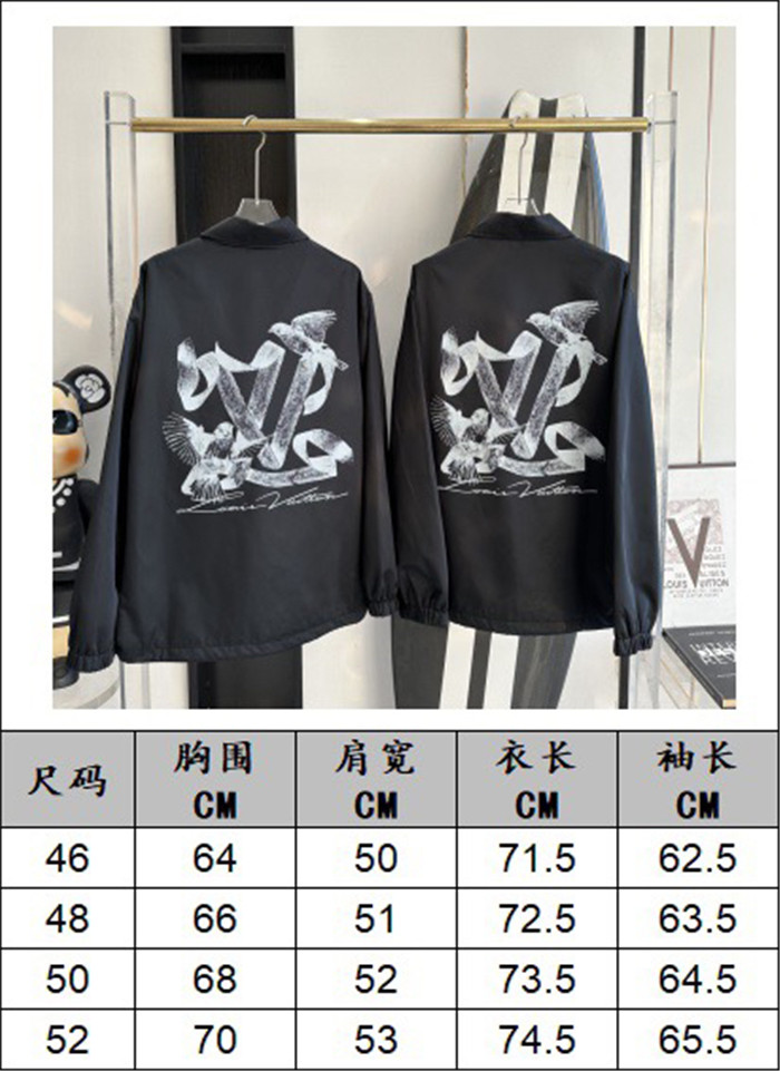 2023fw LV Jacket Top Version