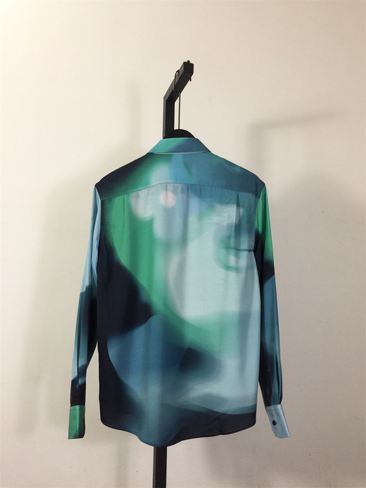 2024ss LV Silk Shirt Top Version