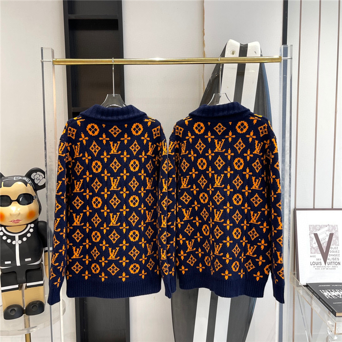 2023fw LV Sweater Jacket Top Version