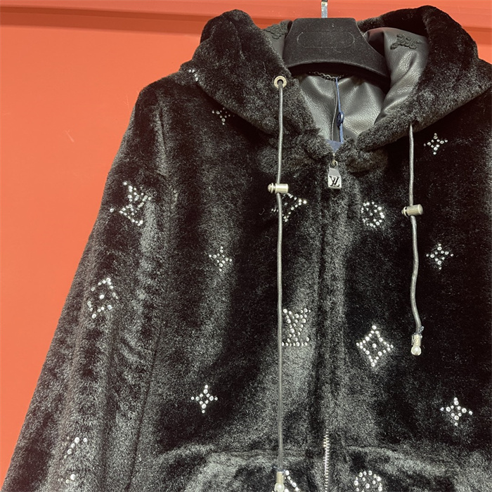 2024fw LV Real Leather Jacket Top Version