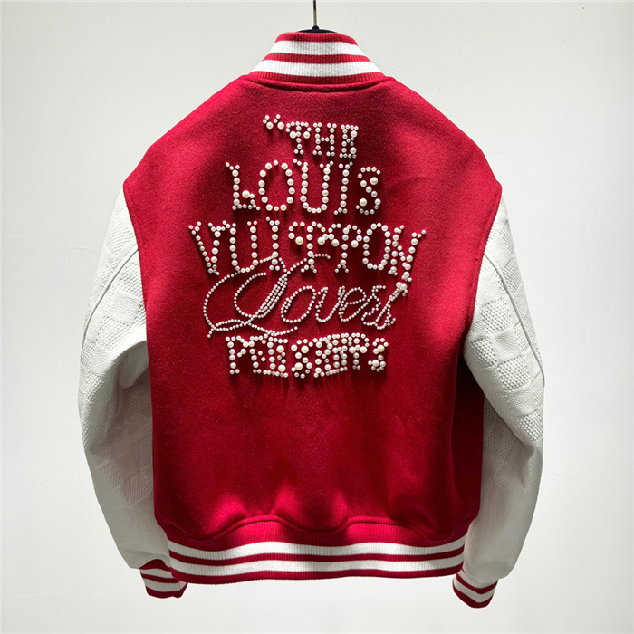 2023fw LV Real Leather Jacket Top Version