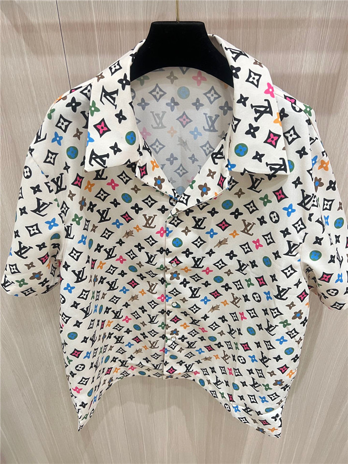 2024SS LV ShirtShorts Top Version