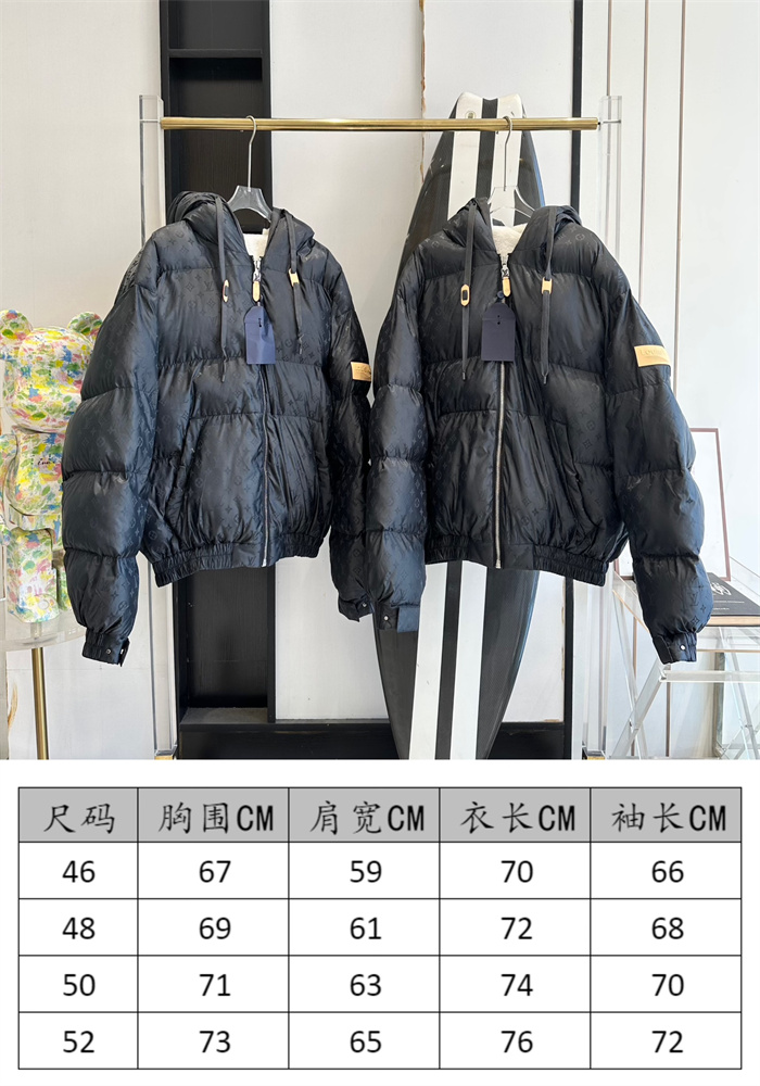 2024fw LV Down Jacket Top Version