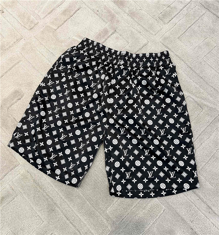 2023fw LV Silk Shirt Shorts Top Version