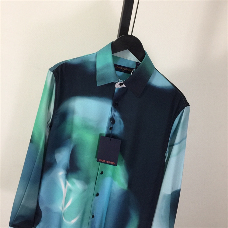 2024ss LV Silk Shirt Top Version