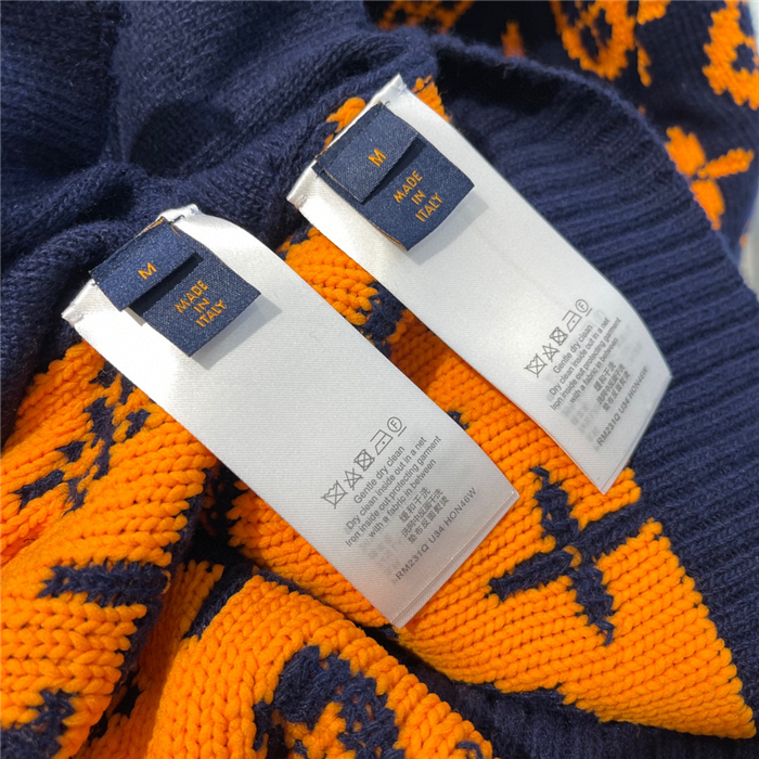 2023fw LV Sweater Jacket Top Version