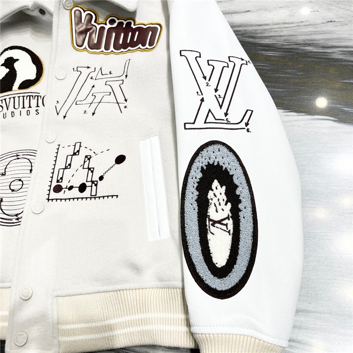 2023fw LV Real Leather Jacket Top Version