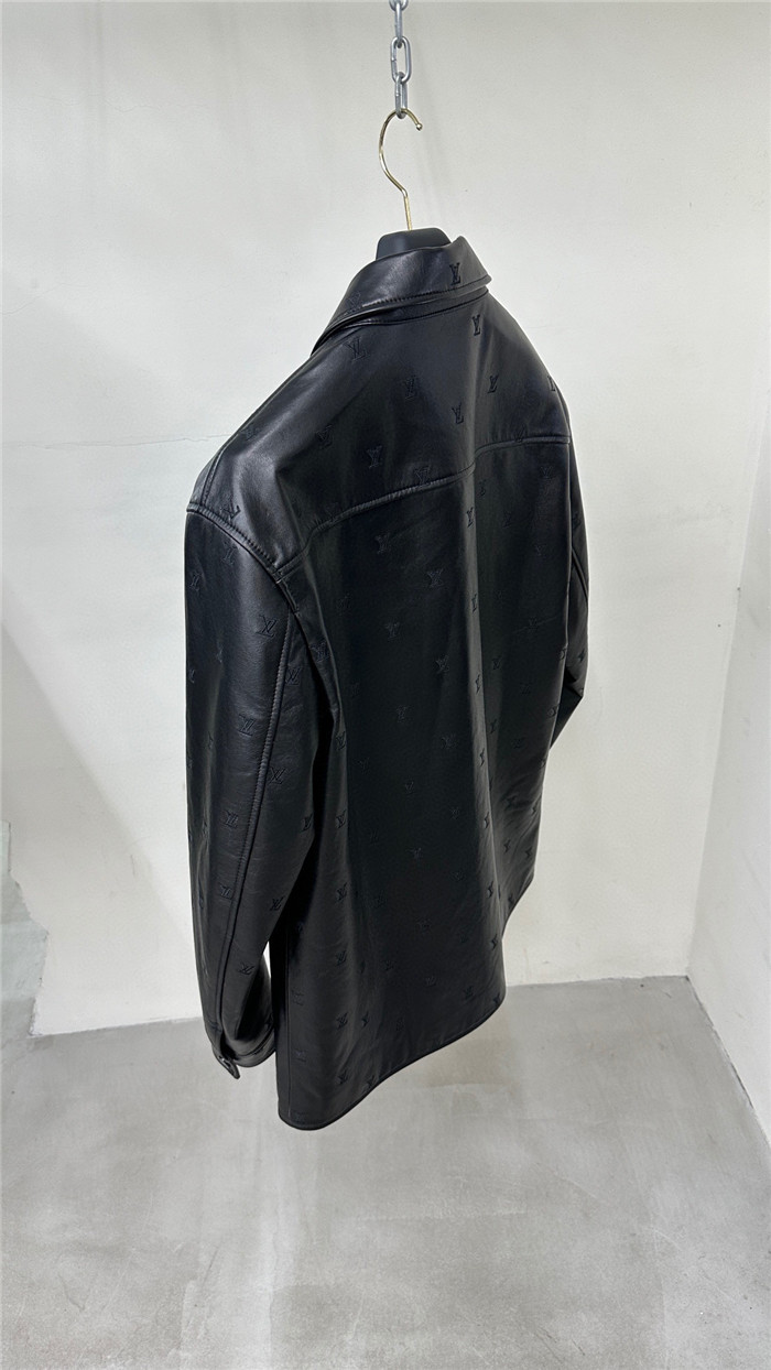 2024SS LV Leather Jacket Top Version