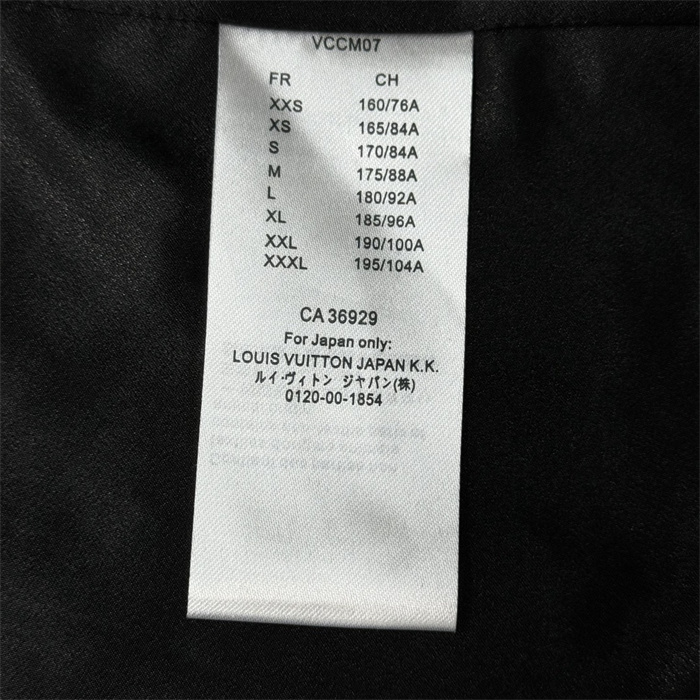 2024fw LV Leather Jacket Top Version